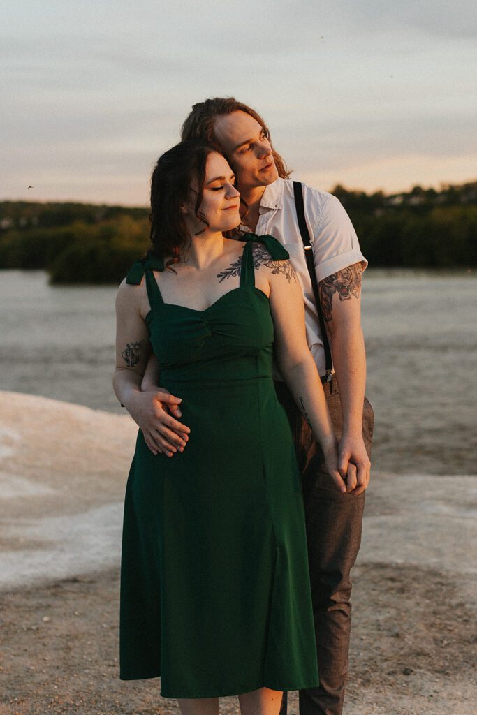 Sweet and playful engagement photos in Pennsylvania